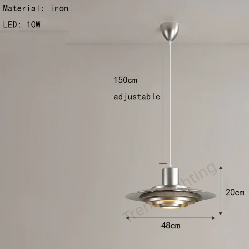 lustre de cuisine design danois suspension haute qualité
