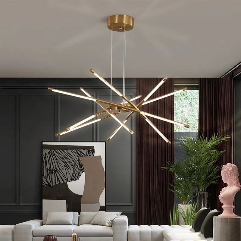 lustre suspendu winfordo design créatif led 	 décoratif