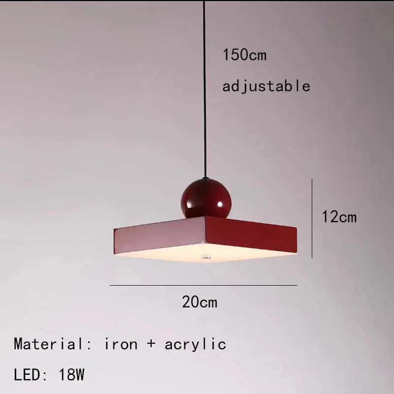 lustre moderne réglable cordon métallique pour intérieur design
