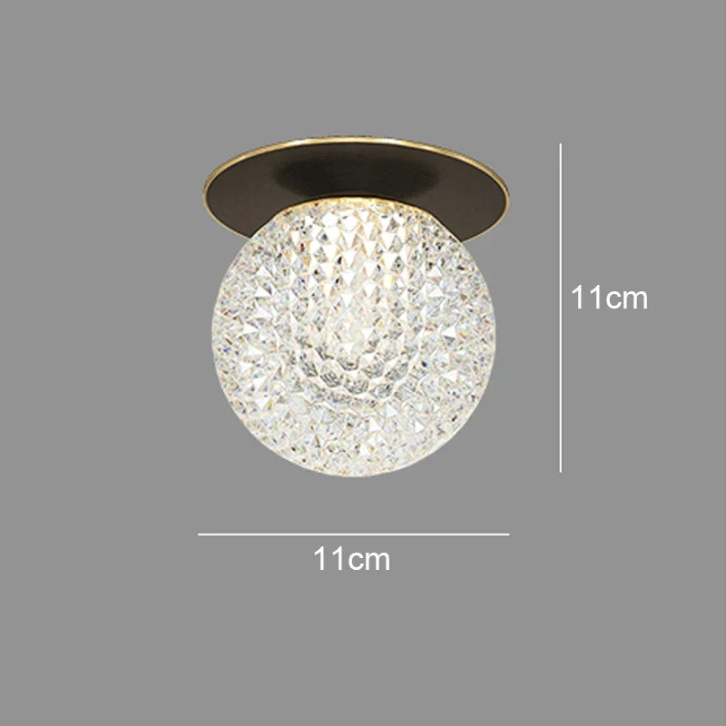 Plafonnier LED nordique éclairage intérieur décoration de la maison salon Table à manger chambre couloir vestiaire plafonnier