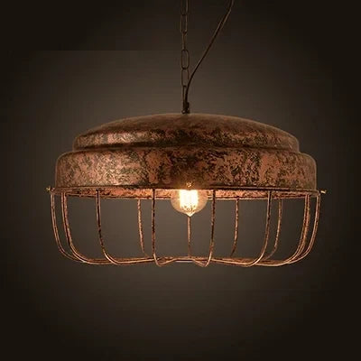 Suspension rétro de Style industriel lampe suspendue Vintage avec ampoule Led E27 dortoir salle à manger cuisine Bar