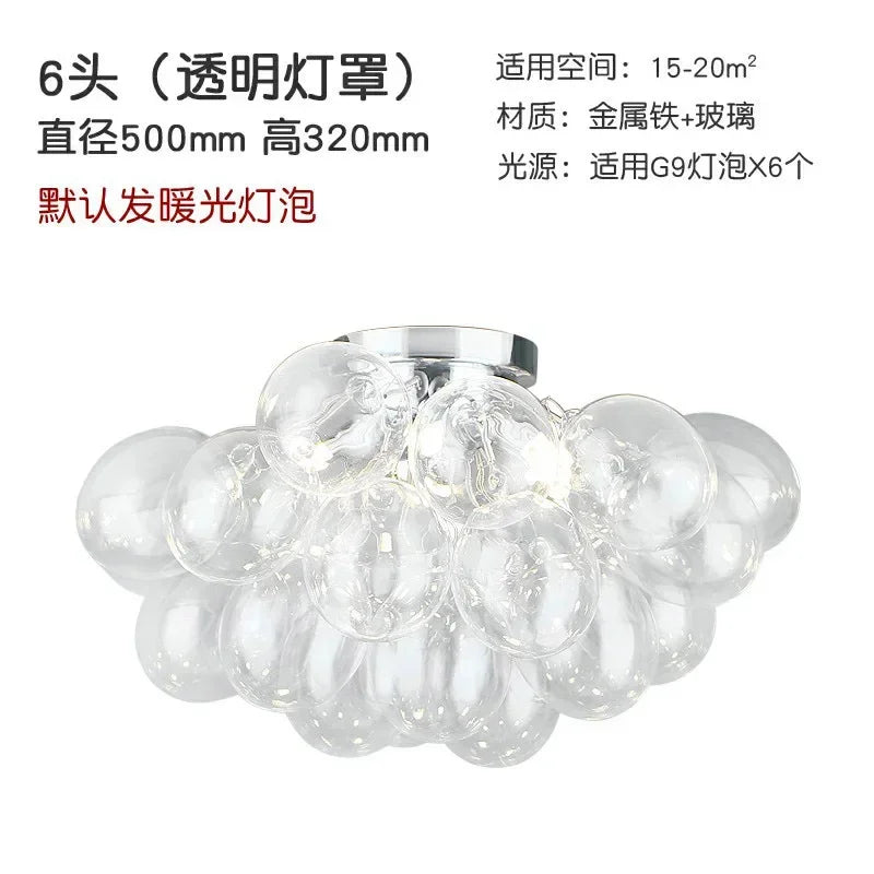 plafonnier led en verre design décoratif d'intérieur idéal pour diverses utilisations