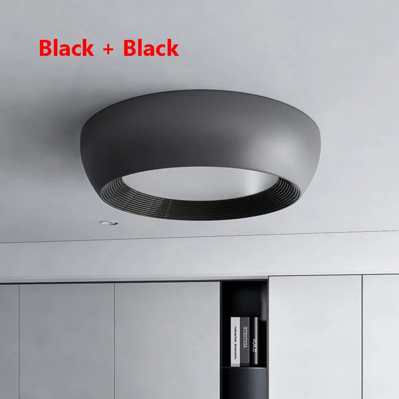 Plafonnier design style italien en métal Boxy