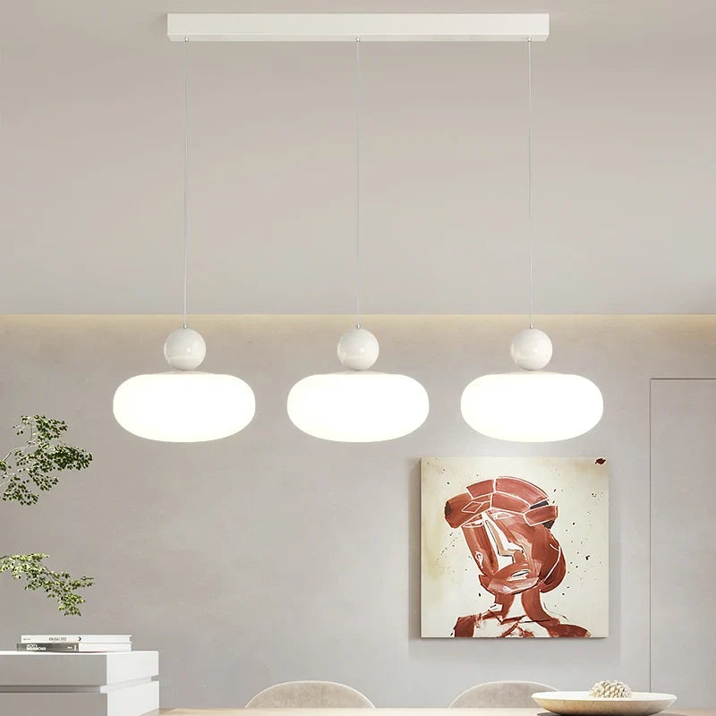 lustre led plafonnier moderne pour cuisine île bar intérieur