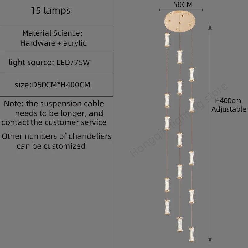 suspension moderne pour atmosphère nordique dans loft ou hall