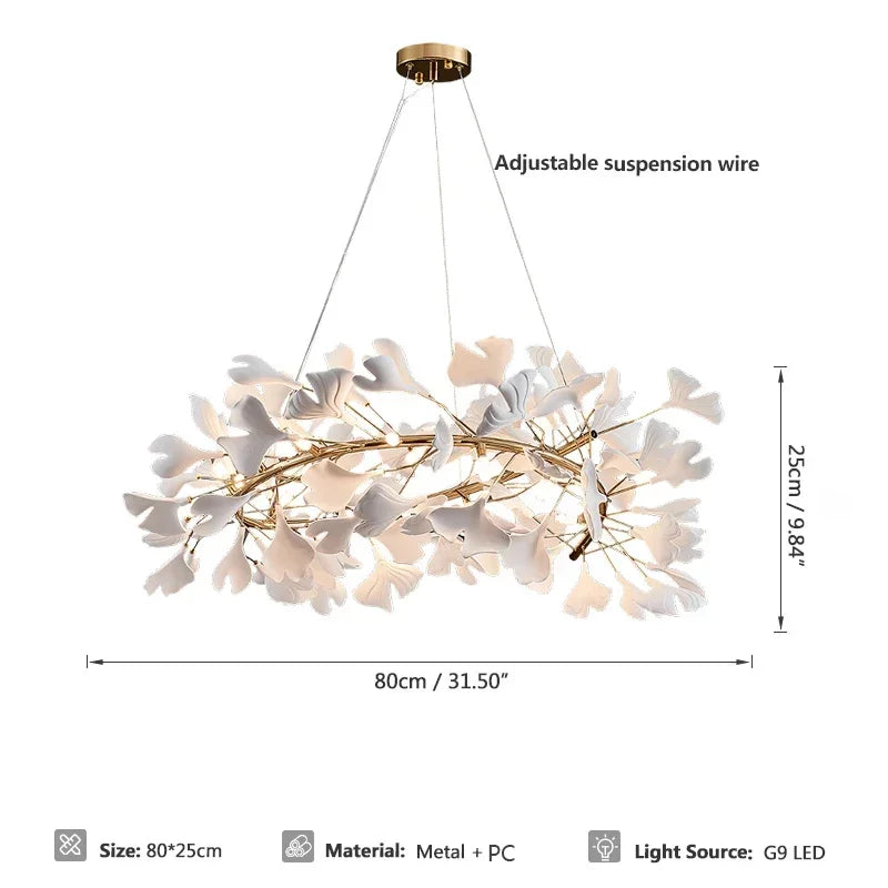 suspension nordique décorative avec abat-jour design élégant