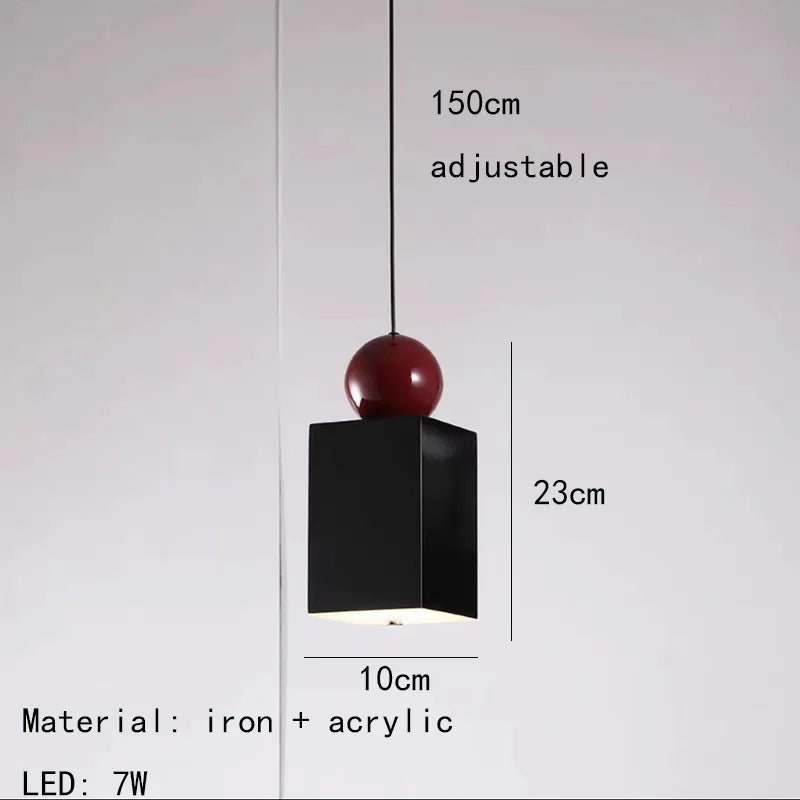 lustre moderne réglable cordon métallique pour intérieur design