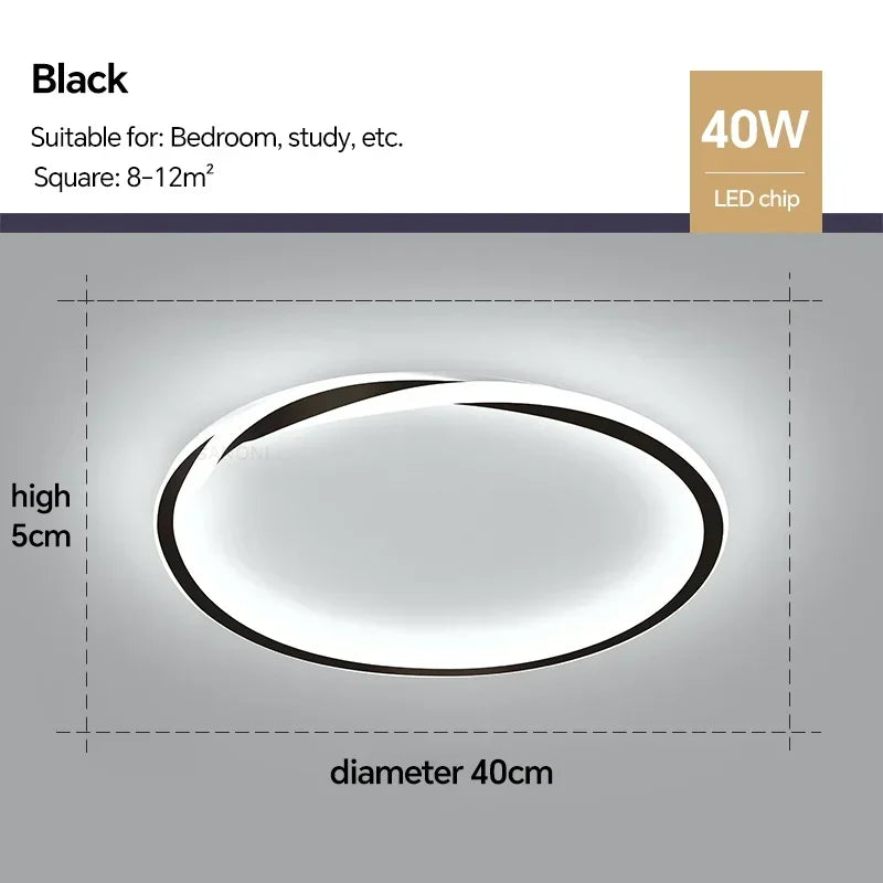 plafonnier led moderne pour décoration intérieure élégante