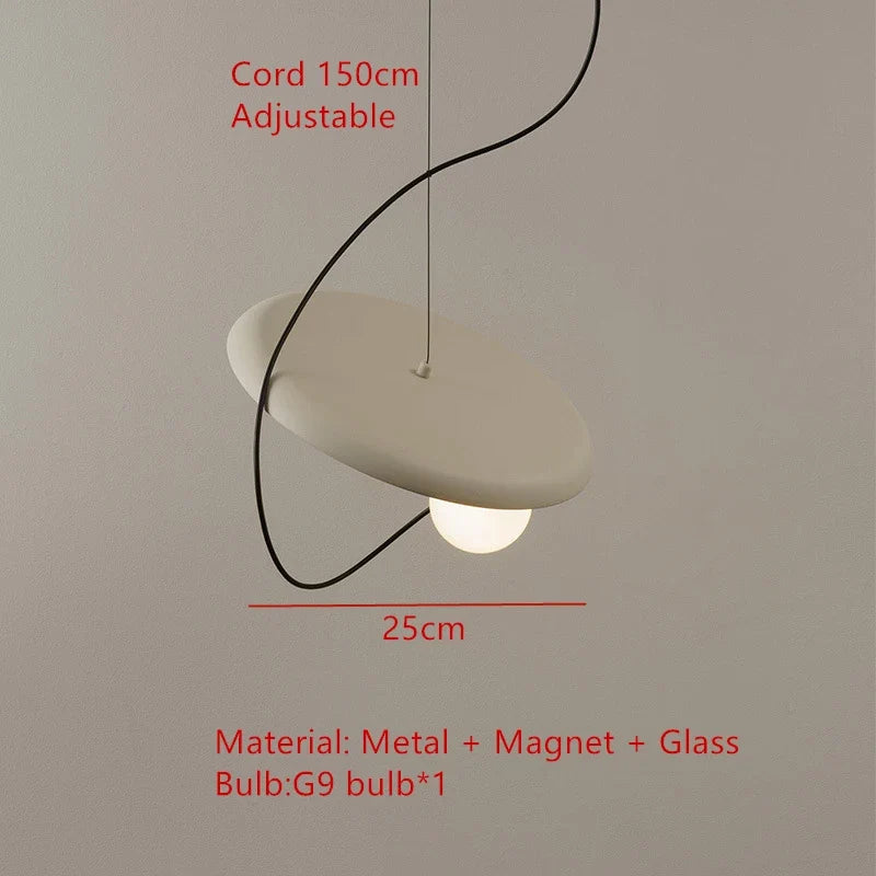 applique murale led moderne design créatif éclairage mobile en métal