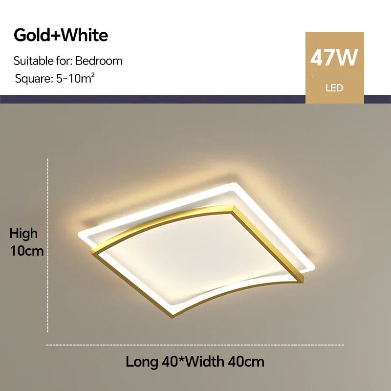 plafonnier led moderne luminaire décoratif intérieur design élégant