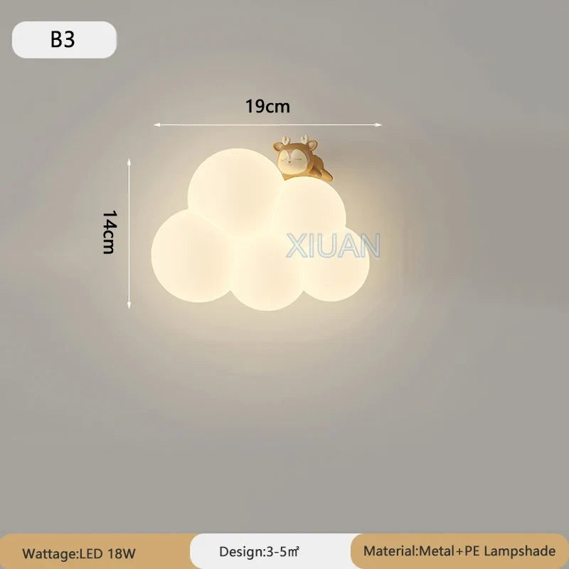 veilleuse pour enfants singe dessin animé protection des yeux