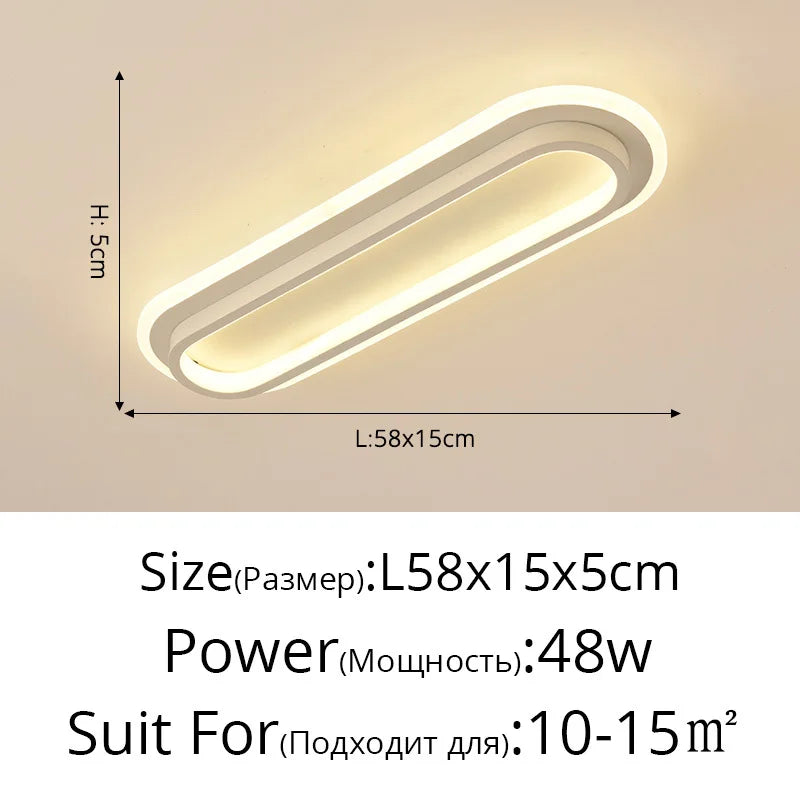 lustre nordique led simple moderne créatif balcon
