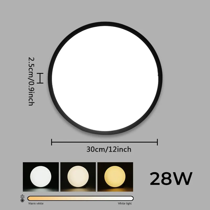 plafonnier led moderne avec panneau décoratif luminaire idéal