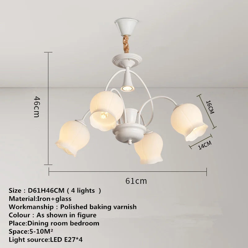 2023 Modern Green Hanging Ceiling Lamp LED Creative Aromatherapy Candle Design Pendant Chandelier Light For Home Bedroom