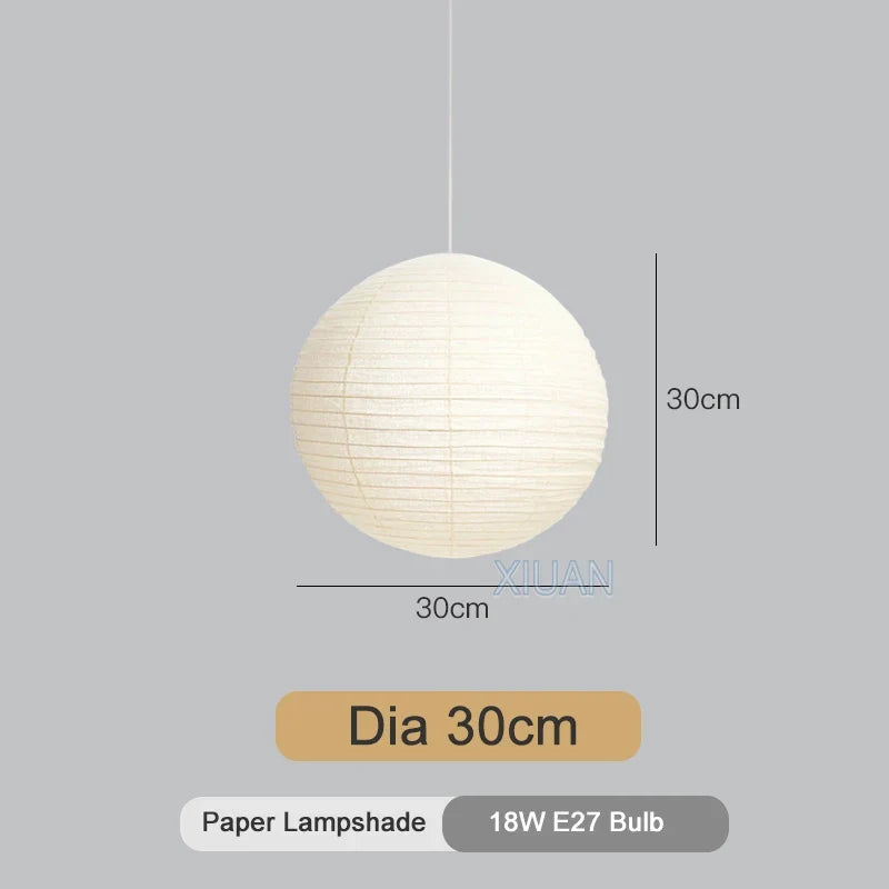 suspension led style japonais sphères pour décor café