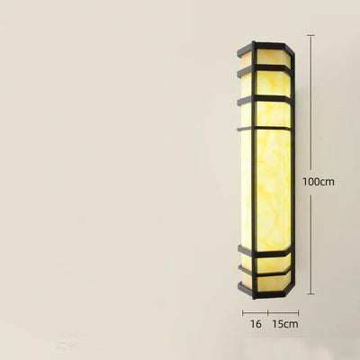 applique murale extérieure chinoise imperméable pour jardin décoratif