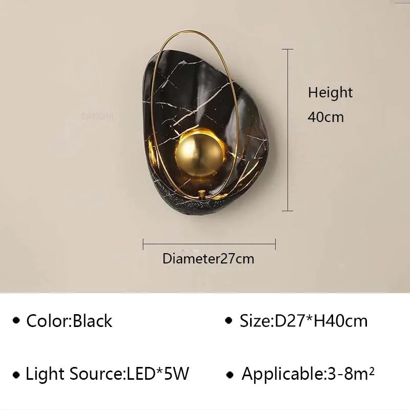 applique murale led moderne pour décoration intérieure contemporaine