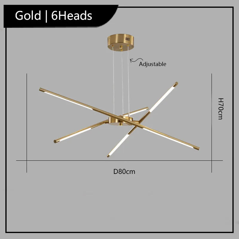 lustre suspendu winfordo design créatif led 	 décoratif