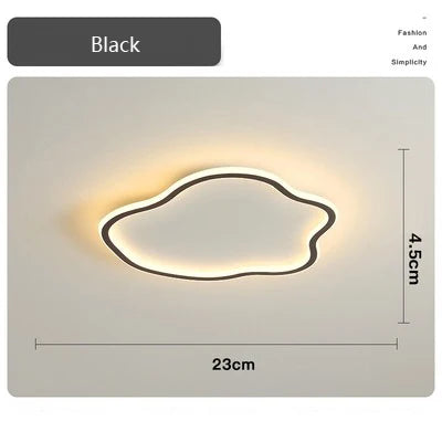 plafonnier moderne nuage atmosphérique créatif pour intérieur minimaliste