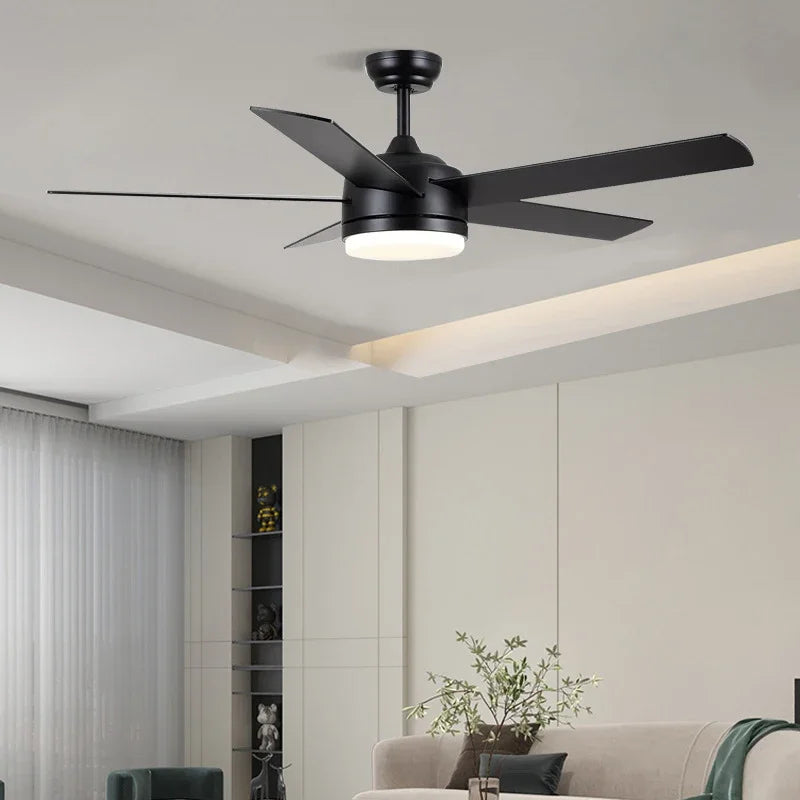 plafonnier silencieux avec télécommande trois pales pour ventilation optimale