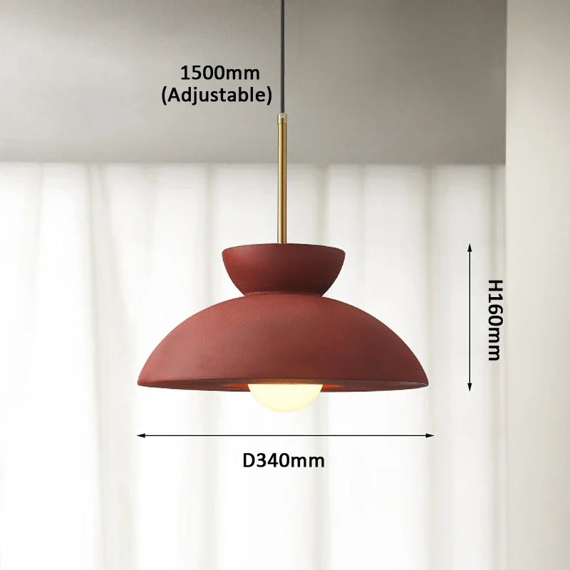 suspension nordique design wabi sabi pour décoration moderne