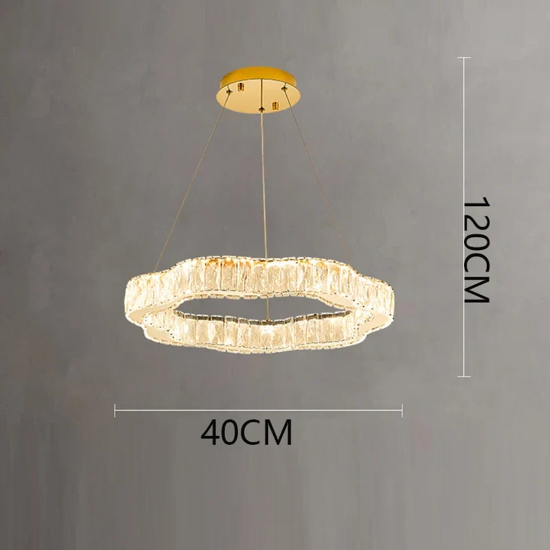 home decorationPendant lights, luxury crystal living room chandelier, bedroom Pendant lamp, ceiling light, indoor lighting