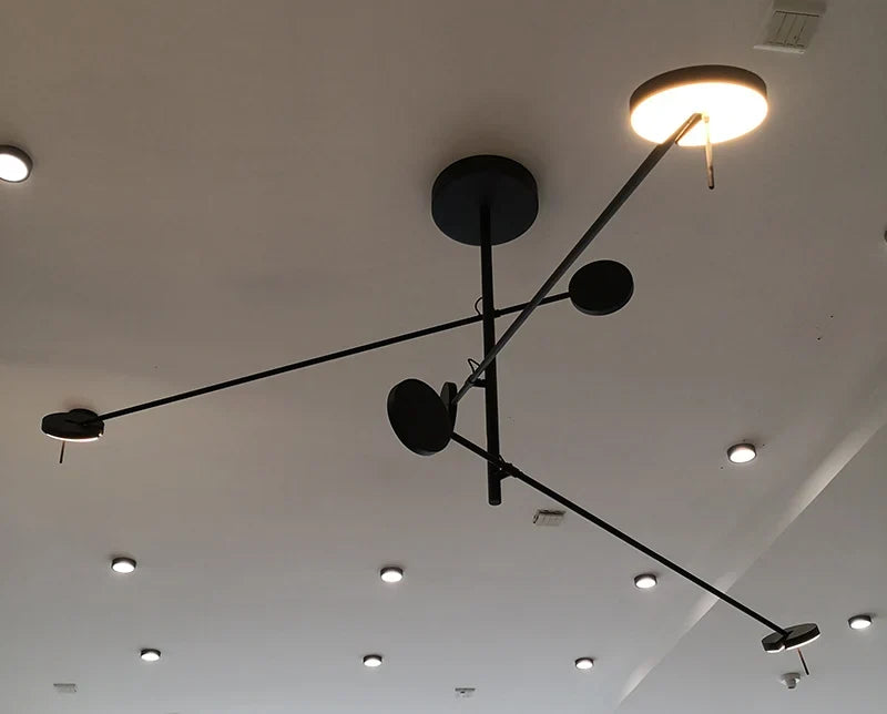 applique murale pivotante style industriel avec angle réglable led