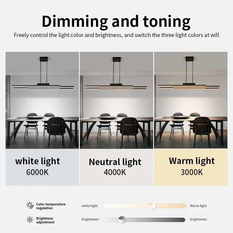 lustre moderne design nordique lumineux pour bar et restaurant
