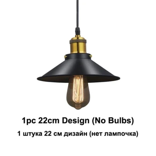 lustre moderne led en métal avec suspension vintage