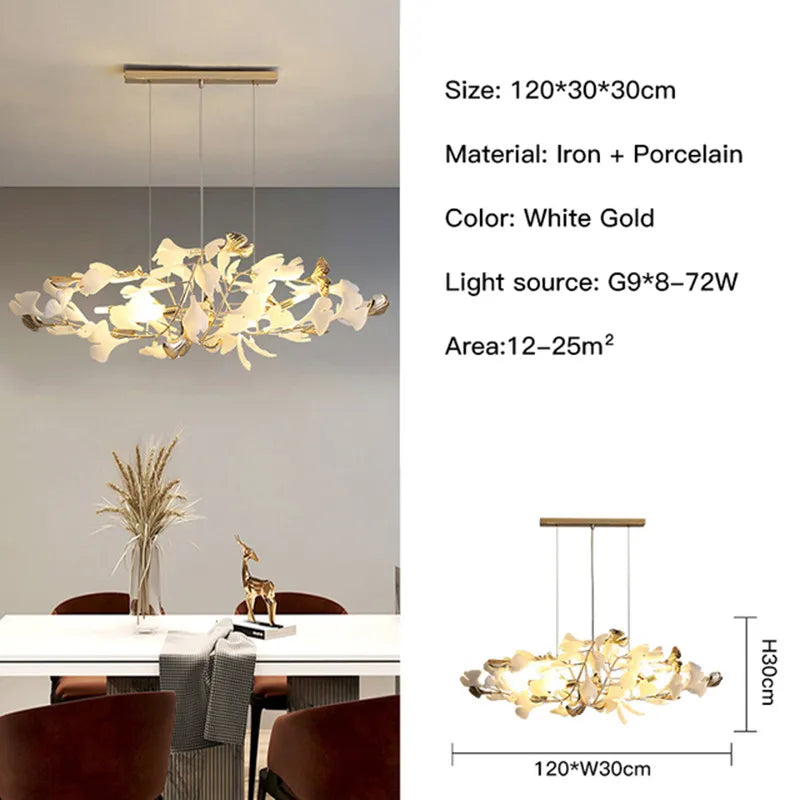 lustre moderne design nordique pour intérieur suspendu au plafond