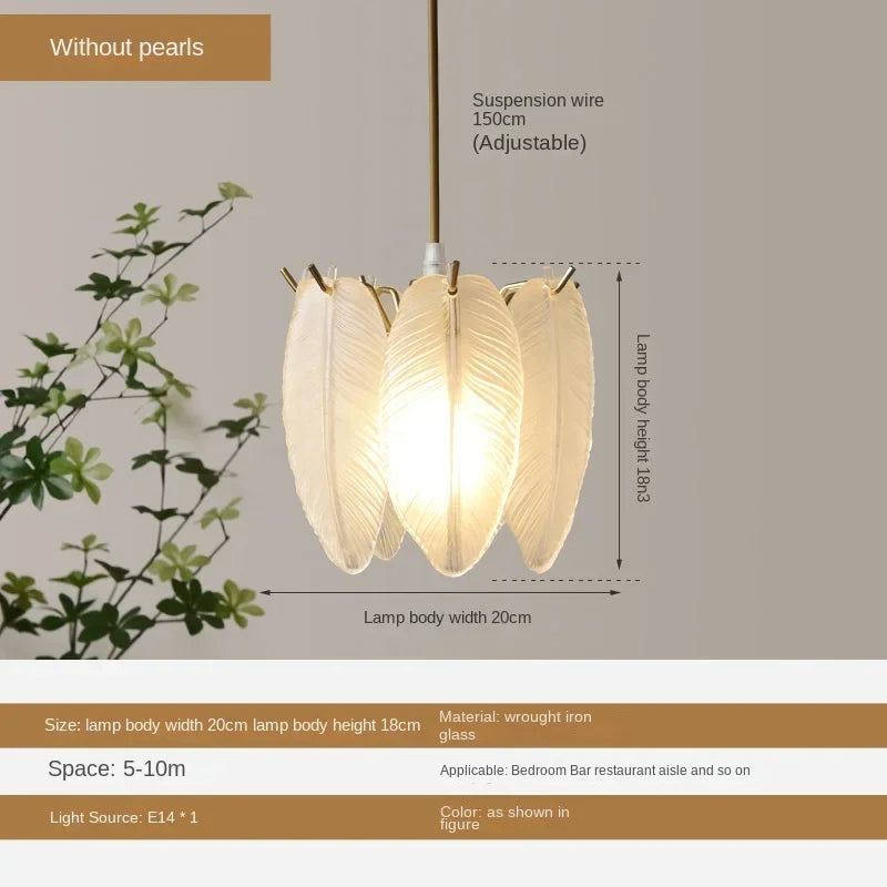 lustre léger en verre cristal pour éclairage moderne