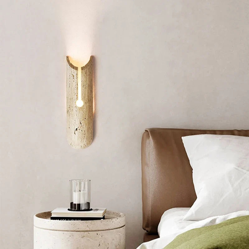 Applique moderne simple pierre design atmosphère maison couloir frais chambre lumières décoratives