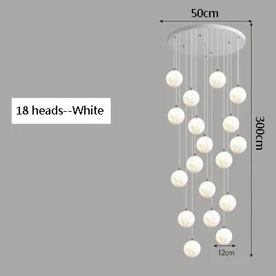 suspension moderne créative pour espace minimaliste élégant