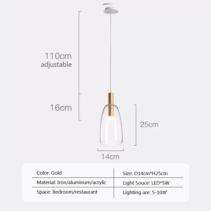 lustre suspension led luxe déco nordique luminaires modernes