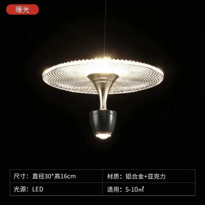 suspension design pour décoration intérieure luminaires réglables