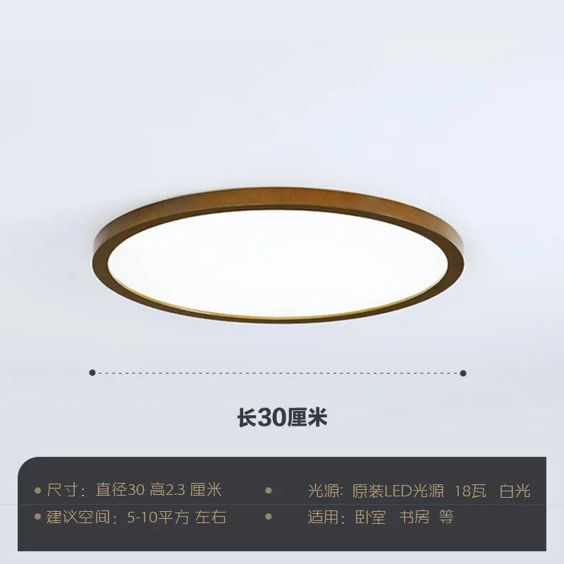 plafonnier ultra mince design moderne pour intérieur élégant