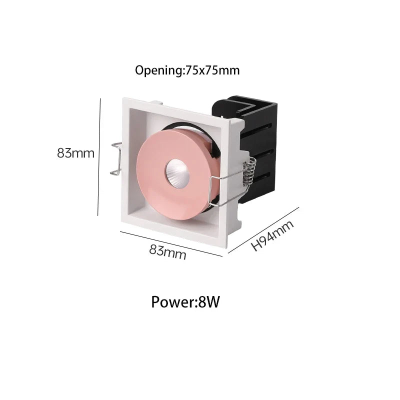 Saiyo – projecteur Led encastrable avec ange réglable