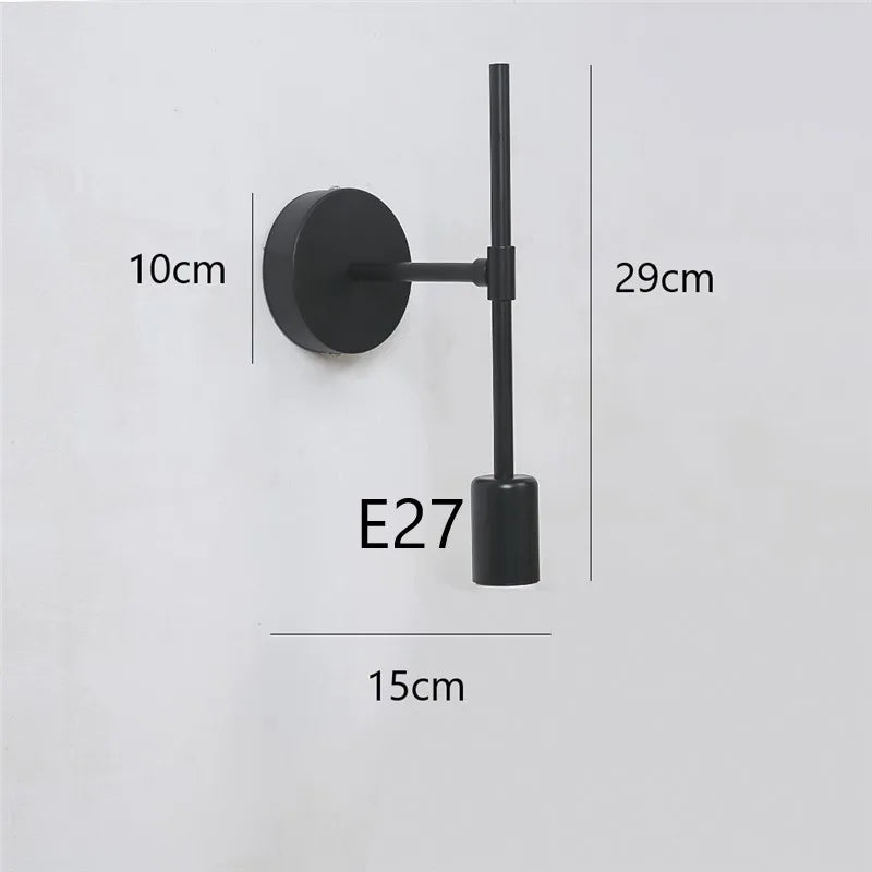 applique murale circulaires en fer et verre led personnalisables
