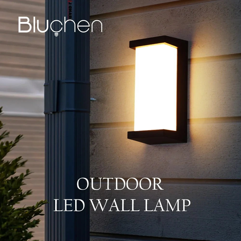 applique murale extérieure led étanche pour éclairage décoratif
