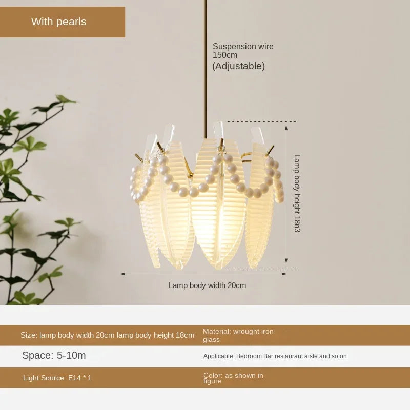 lustre léger en verre cristal pour éclairage moderne