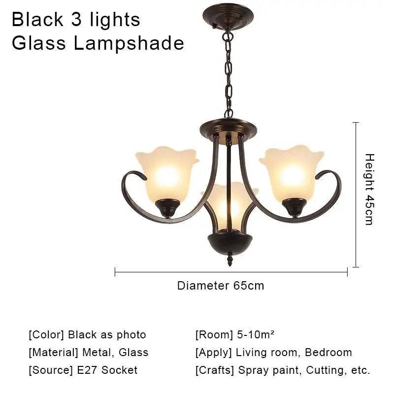 lustre cristal rétro suspension modernes pour décoration intérieure