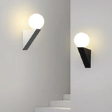 applique murale moderne en verre pour intérieur avec éclairage led