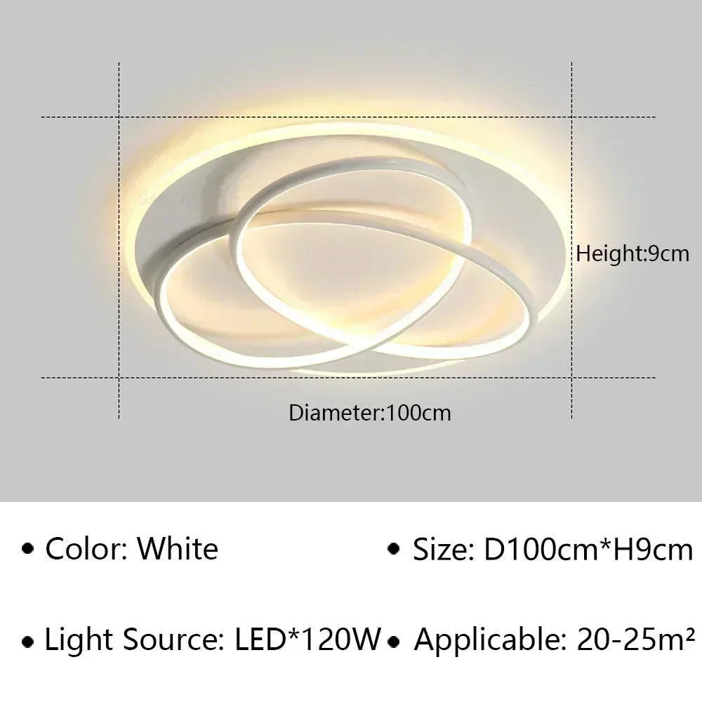 plafonnier led moderne pour décoration intérieure élégante et lumineuse