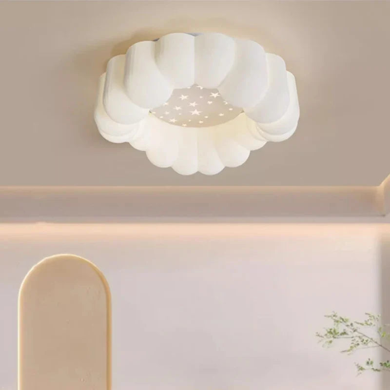 plafonnier led nuages de rêve ciel étoilé décoratif pour enfants
