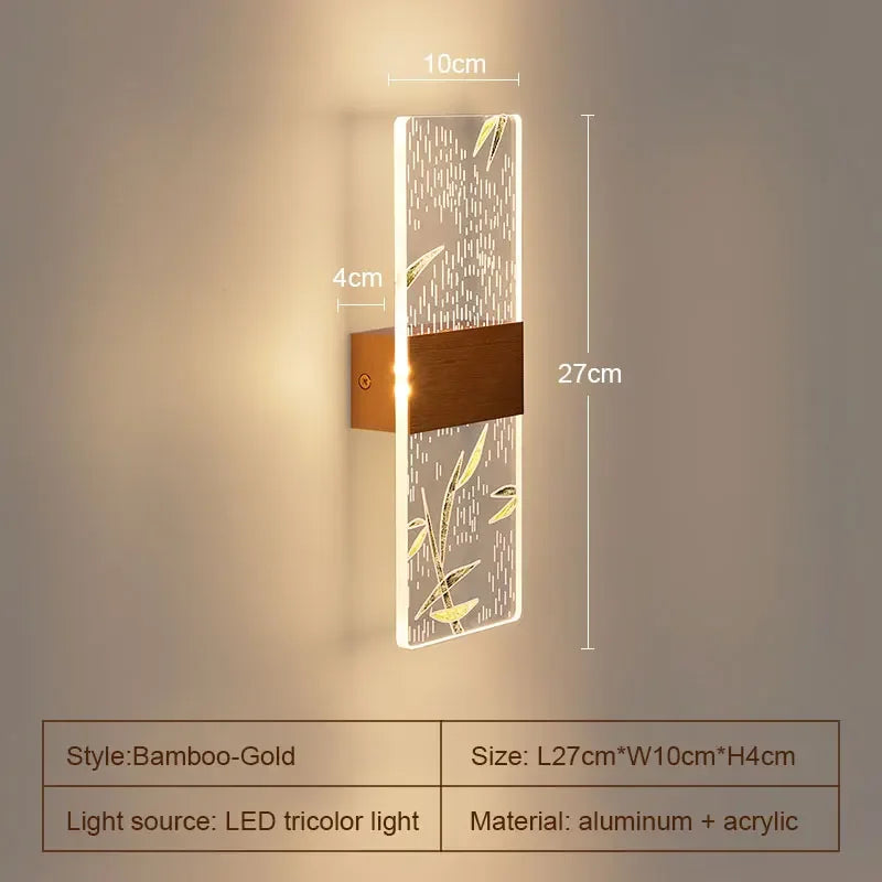 Applique murale LED moderne