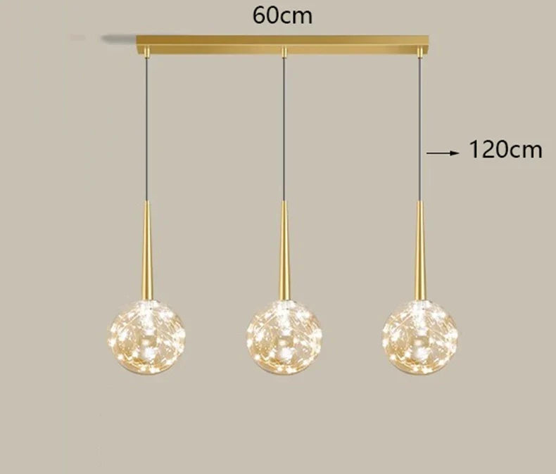 lustre nordique suspension éclairage intérieur décoration maison