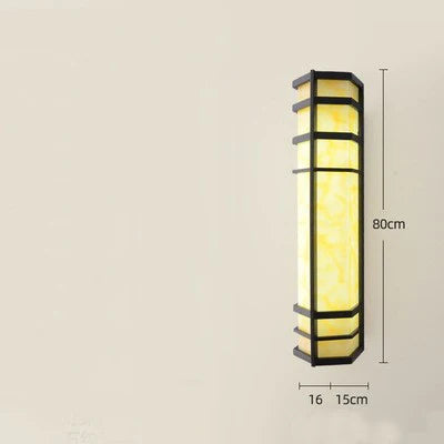applique murale extérieure chinoise imperméable pour jardin décoratif