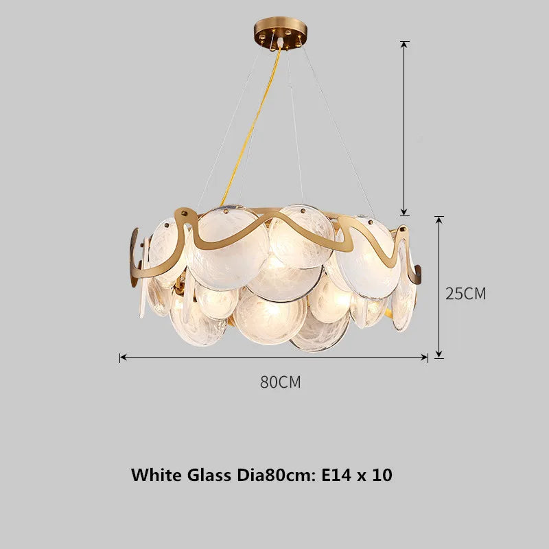 lustre nordique doré suspension créative pour hôtel