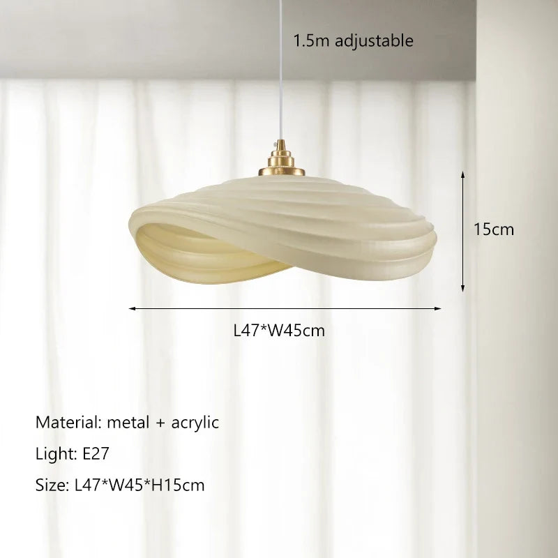 lustre style wabi sabi nordique led pour décoration maison