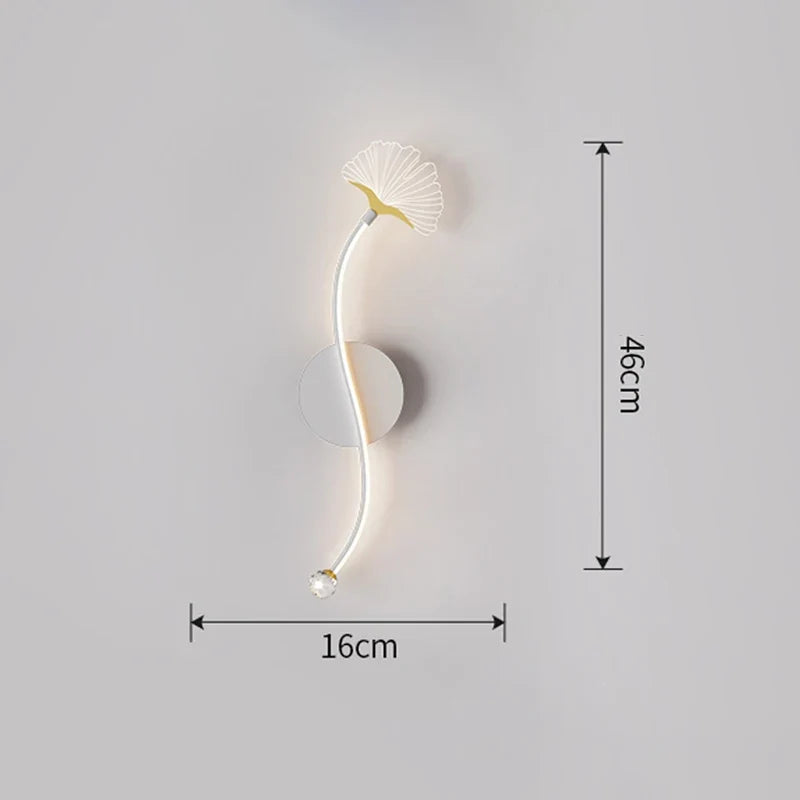 applique murale led moderne pour décoration intérieure élégante